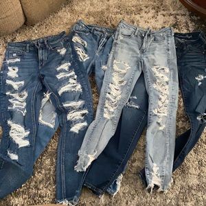 American eagle jeans bundle